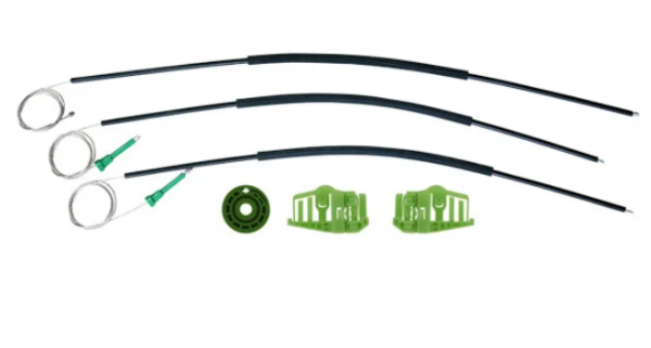 Ремкомплект склопідіймача BMW E46 Compact праві двері 51338251352, 51337079920