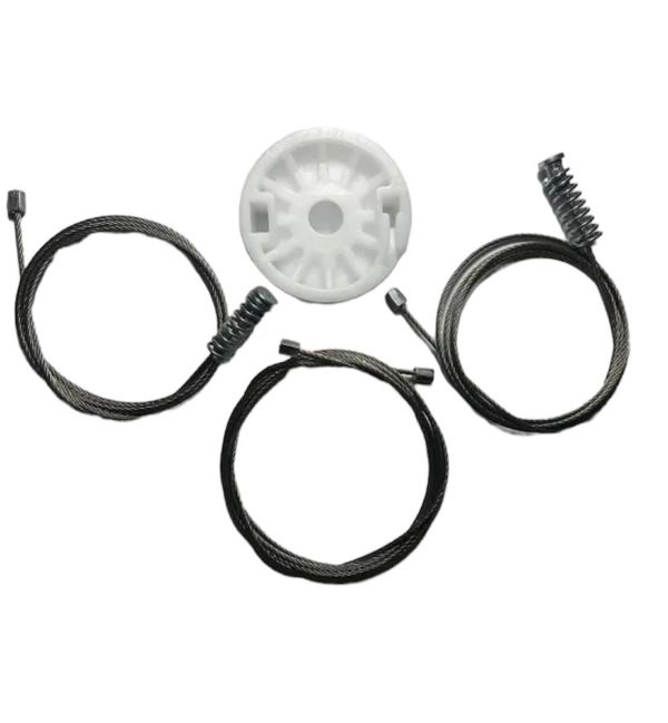 Троса склопідіймача передньої правої дверки Hyundai Tucson 2015-2021. ОЕМ 82480-D7130, 82481-D3010